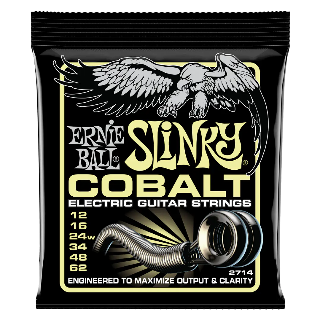 Cuerda guitarra eléctrica Ernie Ball 2714 Slinky Cobalt 12-62 1