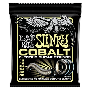 Cuerda guitarra eléctrica Ernie Ball 2714 Slinky Cobalt 12-62
