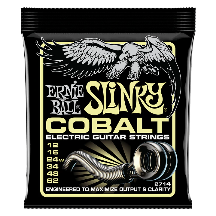 Cuerda guitarra eléctrica Ernie Ball 2714 Slinky Cobalt 12-62 1