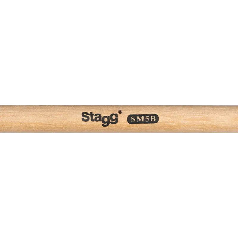 Baqueta Stagg 5B punta madera maple SM5B