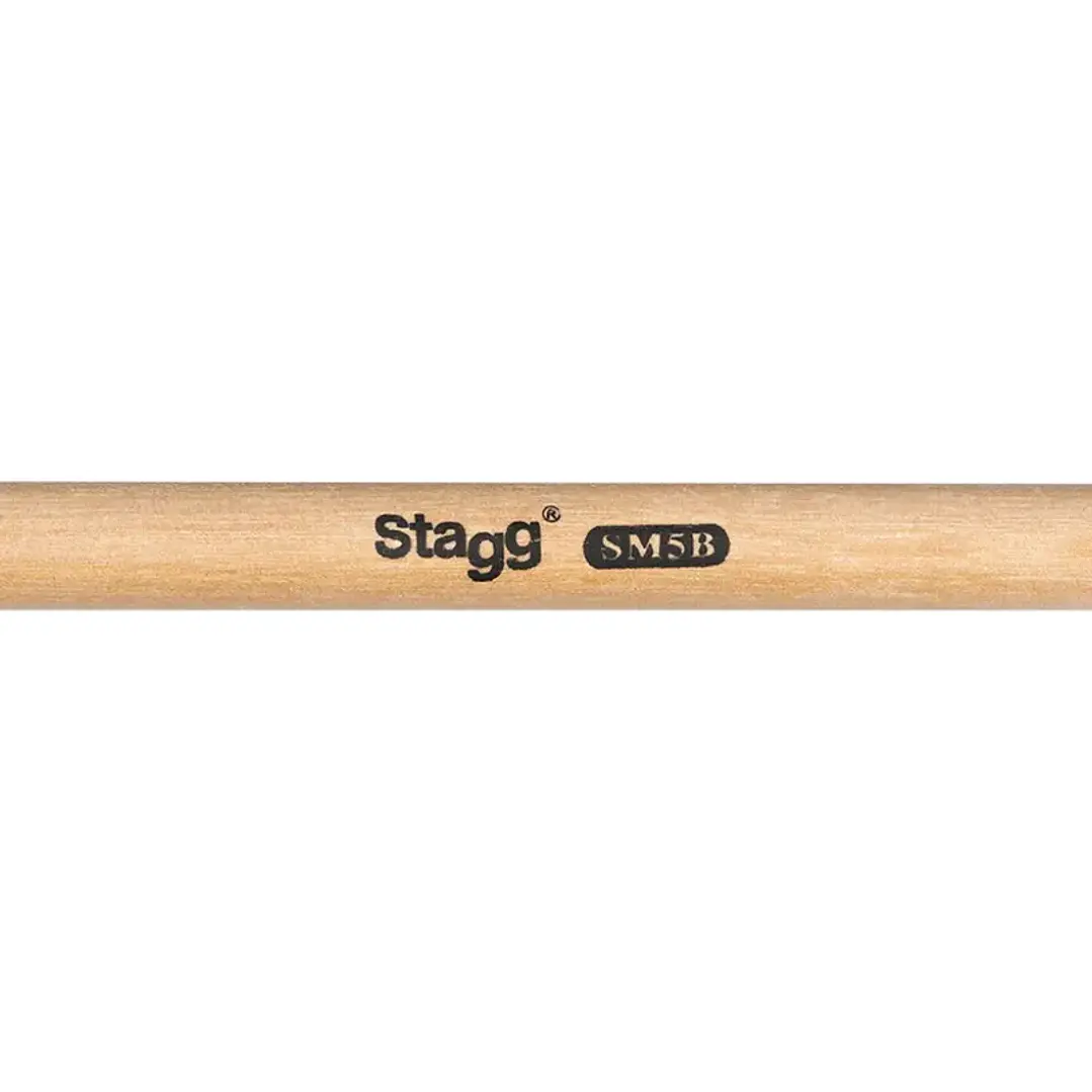 Baqueta Stagg 5B punta madera maple SM5B  1