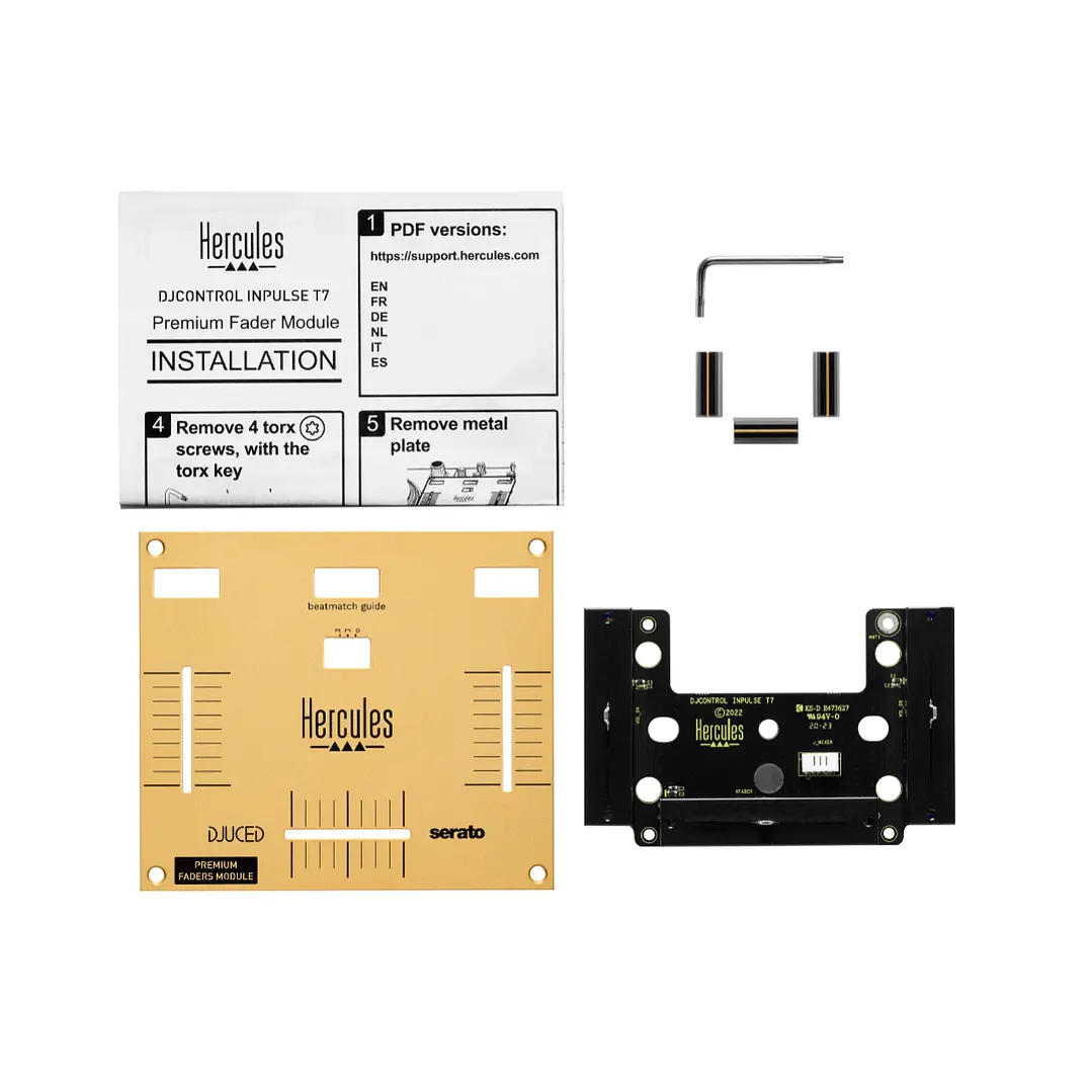 Controlador Dj Inpulse T7 Premium Fader Module 1
