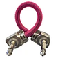 Cable Patch 10mas1 L Plano recubierto malla color rosado 15 cm TS/L-TS/L - Miniatura 1