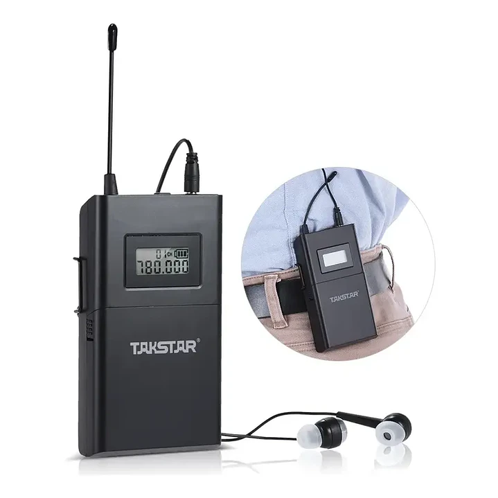 Receptor Monitoreo Inalambrico Takstar WPM-200R 2