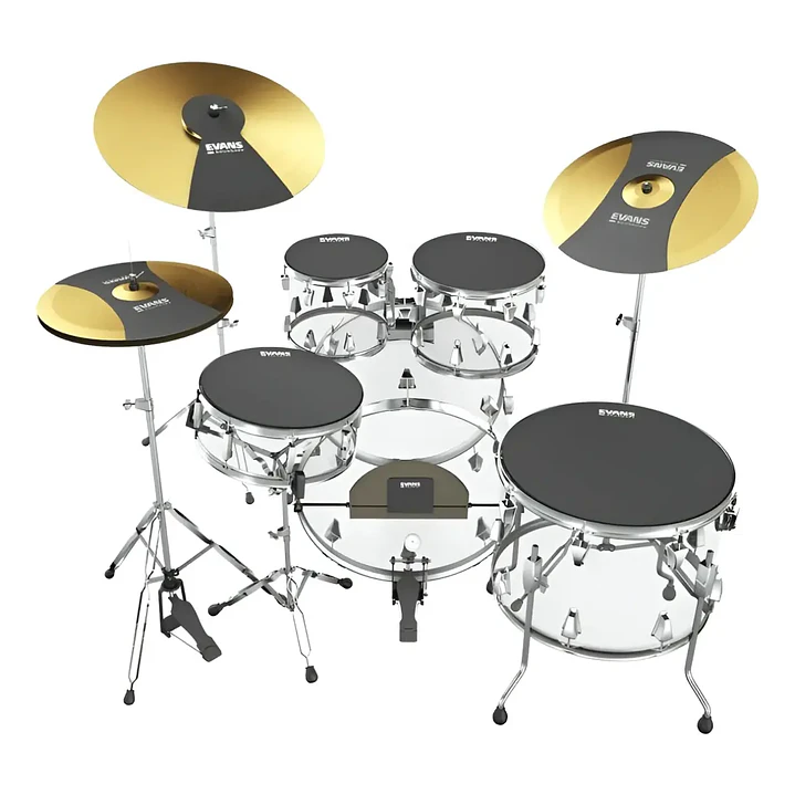 Set de muteadores bateria Evans SoundOff Fusion SOSETSTD 2