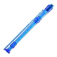 Flauta dulce soprano Stagg escolar azul traslúcido con funda RECGERTBL - Miniatura 1