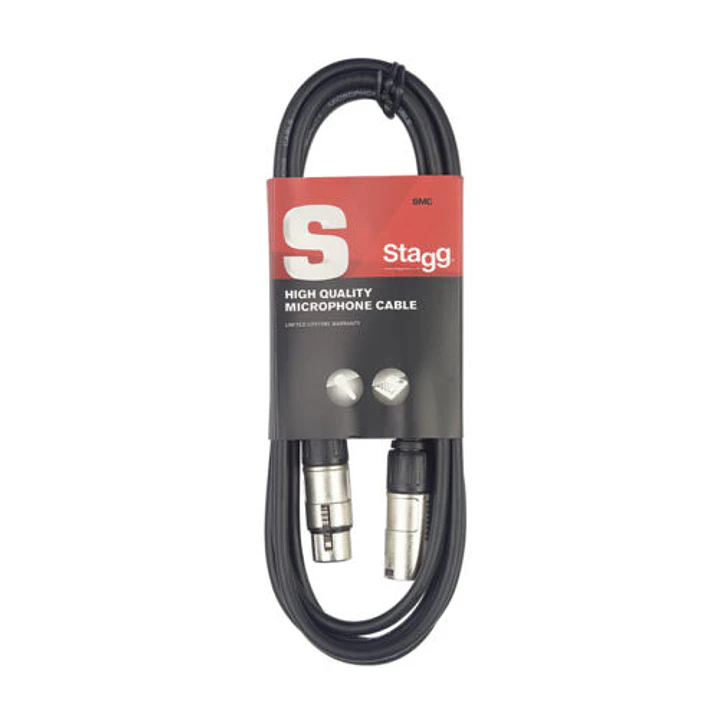 Cable Microfono XLR-XLR 10M SMC10 STAGG 1