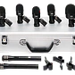 Set de micrófonos dinámicos batería ROQ Audio de 7 piezas M7 - Miniatura 1