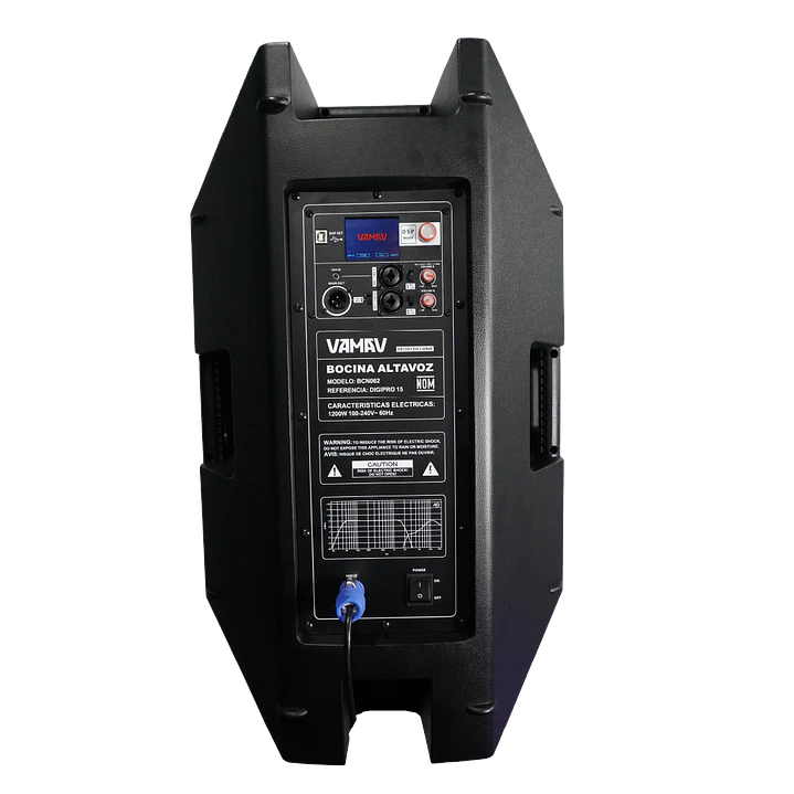 Caja activo VAMAV 600W 15 pulgadas DIGIPRO 15 2
