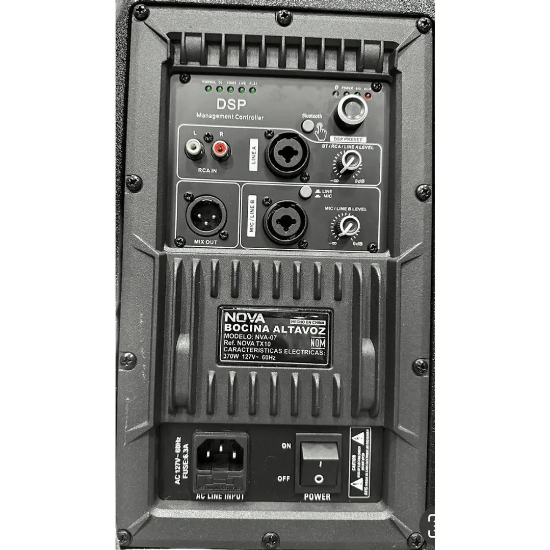 Caja activa Vamav 370W 10 pulgadas NOVA TX10 2