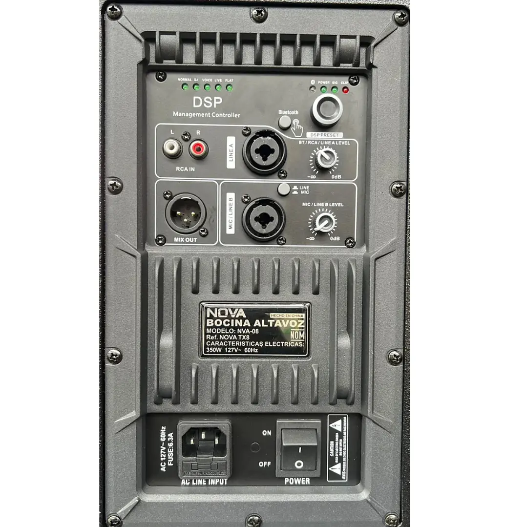 Caja activa 8 pulgadas 700W Vamav NOVA TX8 2