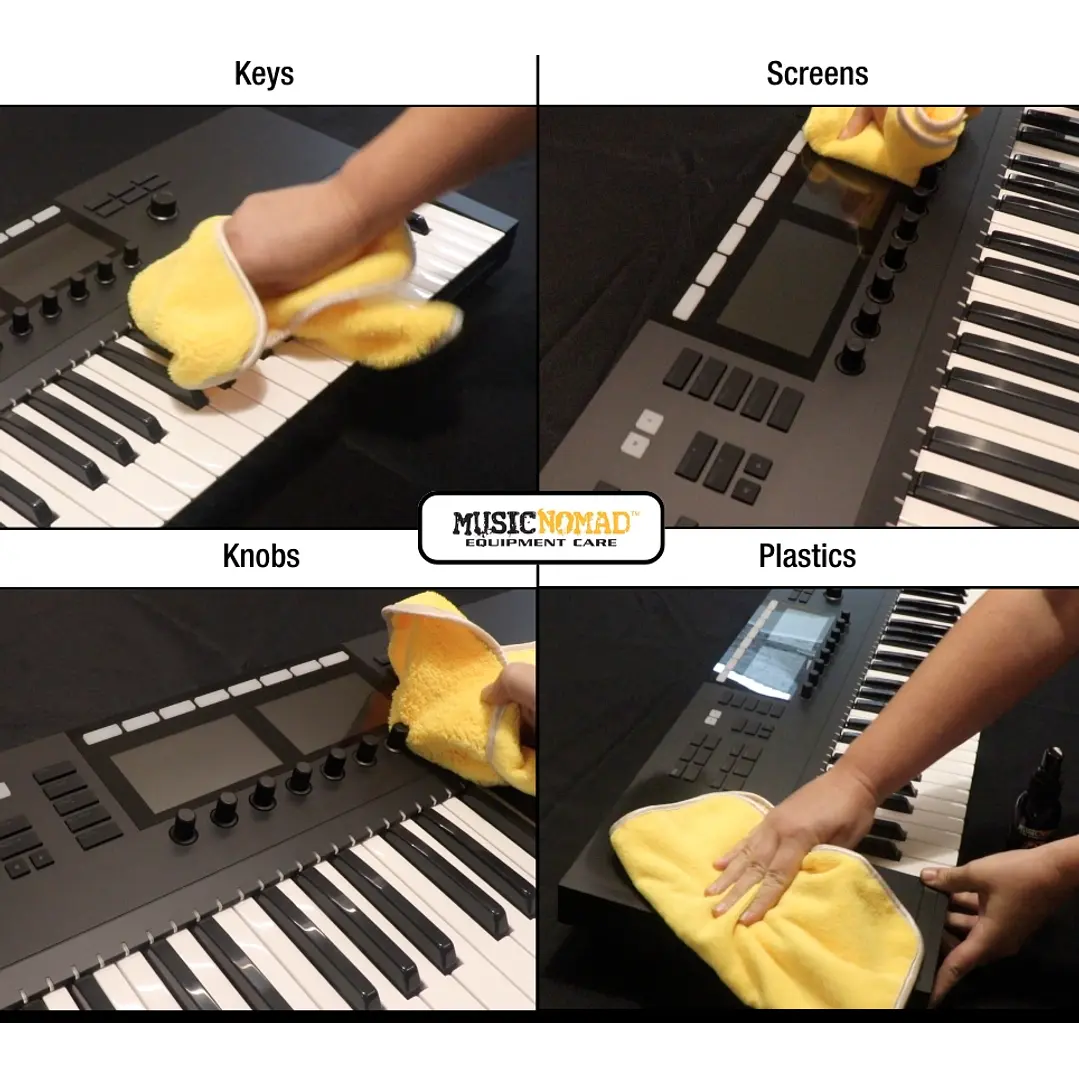 Limpiador de pianos/ controladores MIDI  MusicNomad Key ONE MN131 2