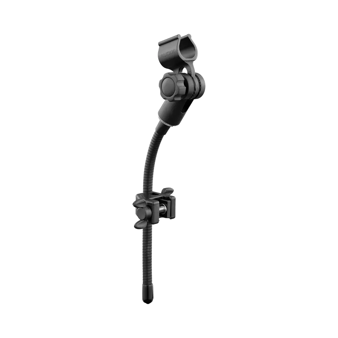 Soporte instrumento de percusión Audix abrazadera con mini cuello de ganso DCLAMP 1