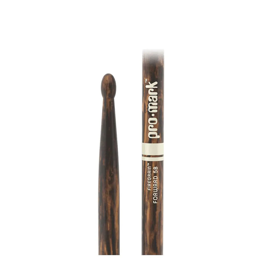 Baquetas ProMark 5B punta de madera Classic Forward Firegrain TX5BW FG 2