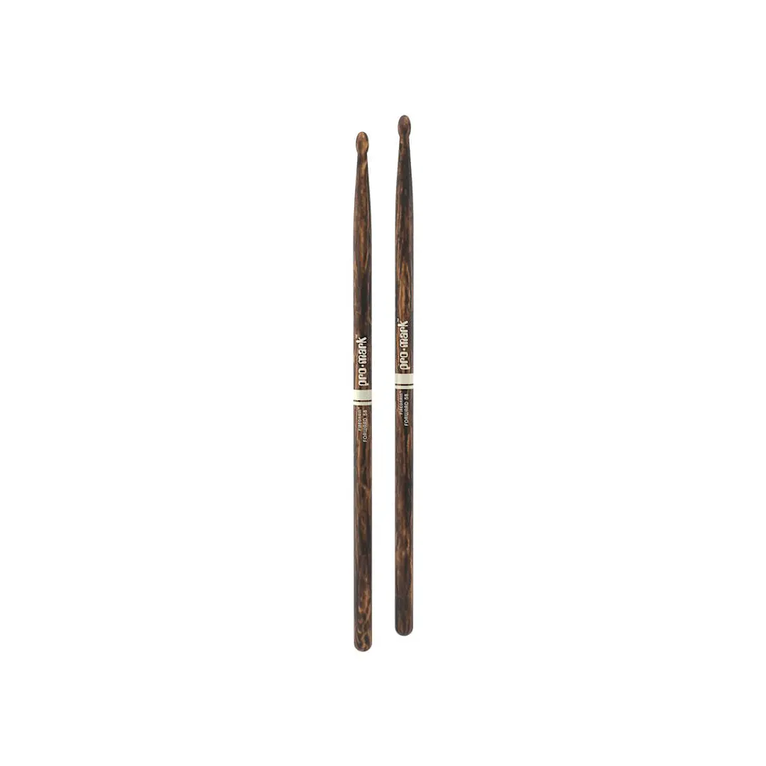 Baquetas ProMark 5B punta de madera Classic Forward Firegrain TX5BW FG 3