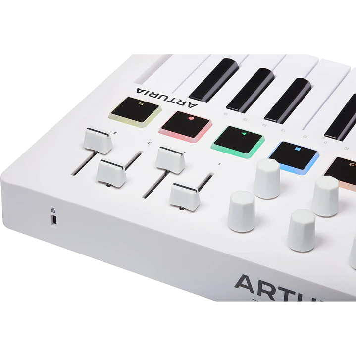 Controlador Midi Arturia 25 teclas blanco MINILAB 3  3