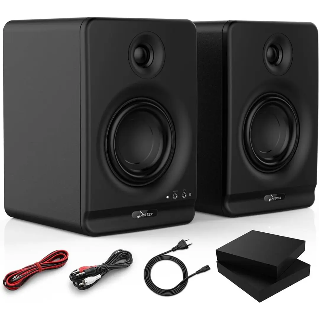Par de Monitores de estudio Donner DMS-5 4