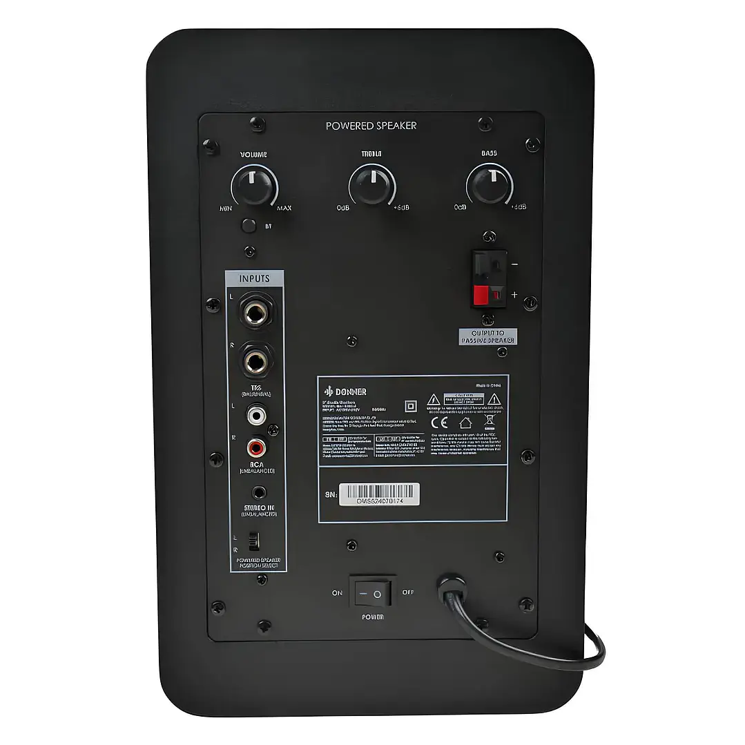 Par de Monitores de estudio Donner DMS-5 3