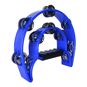 Pandero Allegro Media Luna Azul ALL1U