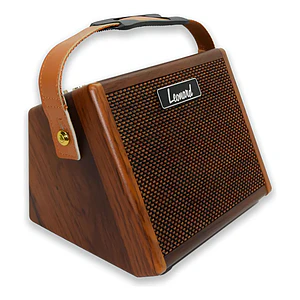 Amplificador guitarra electroacústica y voz Leonard 15W color marrón 15LNDGV
