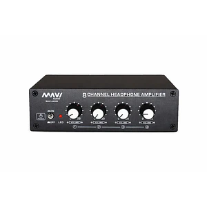 Amplificador de Audifonos Mavi audio 8CH MAVI-HA800