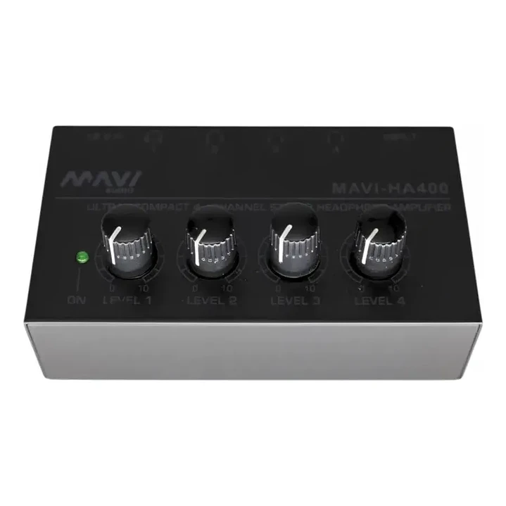 Amplificador de Audifonos Mavi audio 4 salidas MAVI-HA400 1