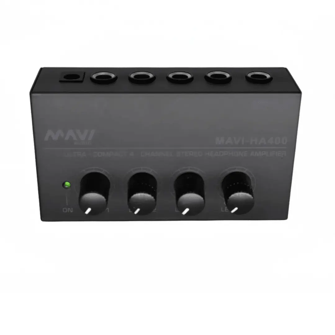 Amplificador de Audifonos Mavi audio 4 salidas MAVI-HA400 2