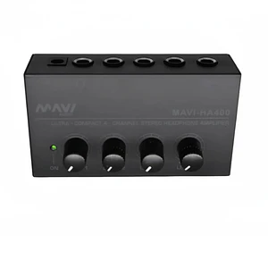 Amplificador de Audifonos Mavi audio 4 salidas MAVI-HA400