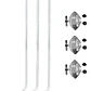 Patas para Tom de Piso Dixon 9,5mm Pack 3 Uni PDFS1 HP - Miniatura 1