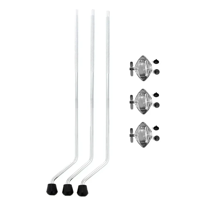 Patas para Tom de Piso Dixon 9,5mm Pack 3 Uni PDFS1 HP 6