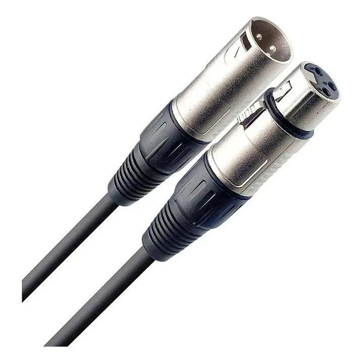 Cable Micrófono XLR M-XLR H 3M SMC3 STAGG 3