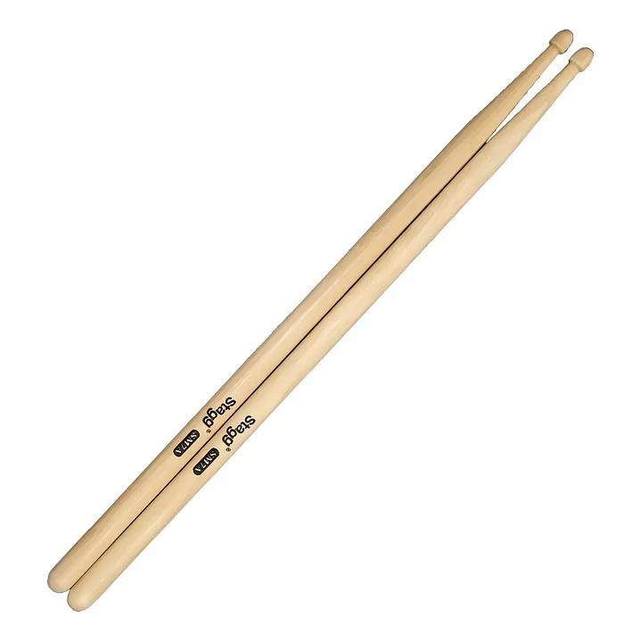 Baqueta 7A Maple Stagg Punta Madera SM7A  2
