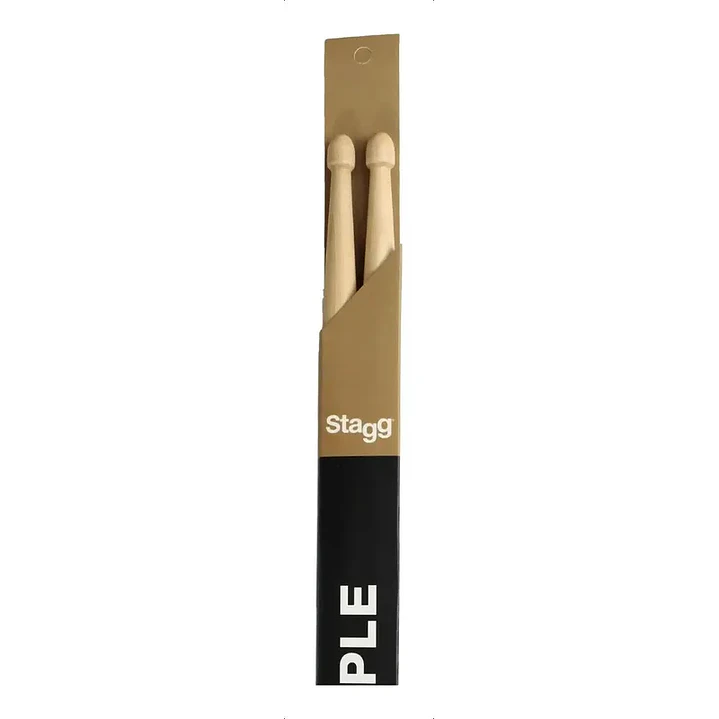 Baqueta 7A Maple Stagg Punta Madera SM7A  3