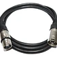 Cable de Micrófono Stagg SMC1 XLR-XLR 1 Metro Negro - Miniatura 1