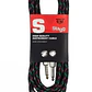 Cable Instrumento Stagg TS-TS 6M Tela Negro SGC6VT-BK - Miniatura 1