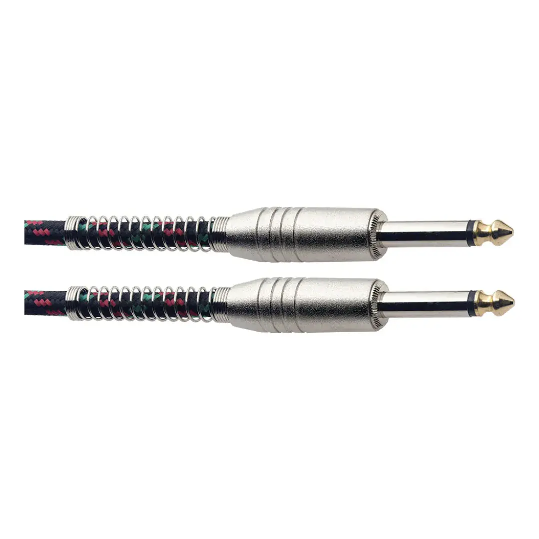 Cable Instrumento Stagg TS-TS 6M Tela Negro SGC6VT-BK 3