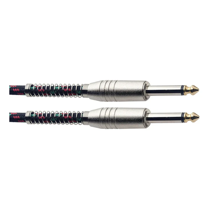 Cable Instrumento Stagg TS-TS 6M Tela Negro SGC6VT-BK 3