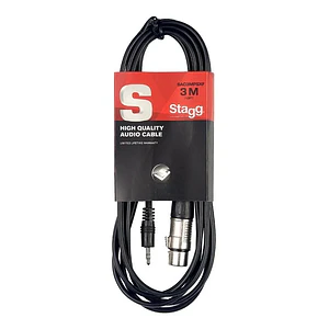 Cable audio Stagg Mini TRS-XLR/H 3 Metros SAC3MPSXF