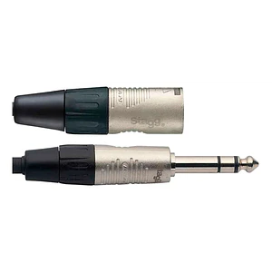 Cable TRS-XLR/M 3 Metros NAC3PSXMR STAGG