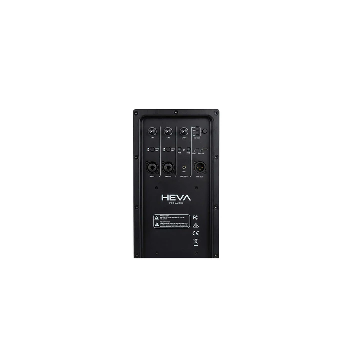 Caja activa Heva Pro Audio C12 280W de 12