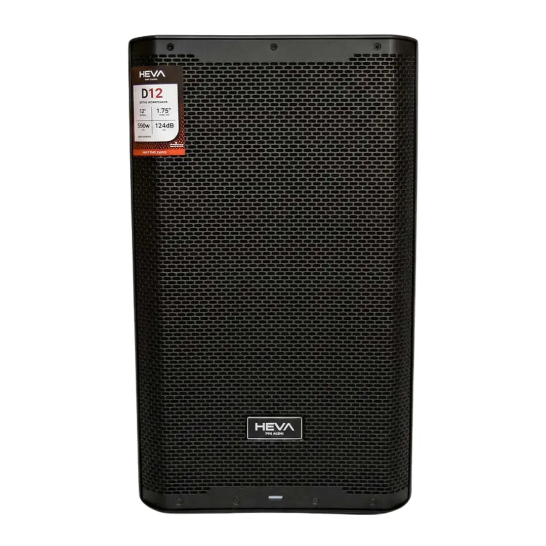 Caja activa Heva Pro Audio D12 500W de 12