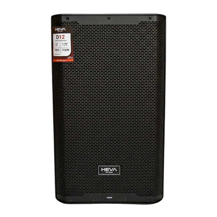 Caja activa Heva Pro Audio D12 500W de 12