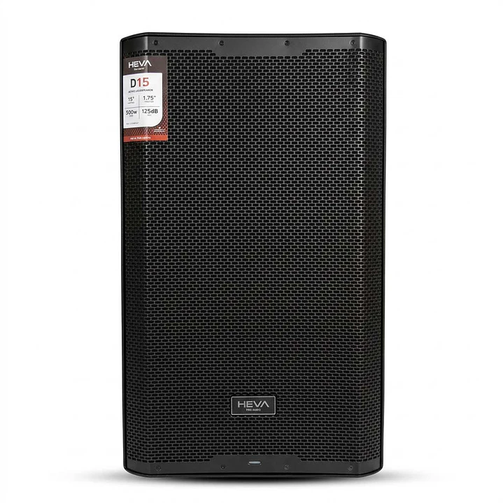 Caja activa Heva Pro Audio D15 500W de 15