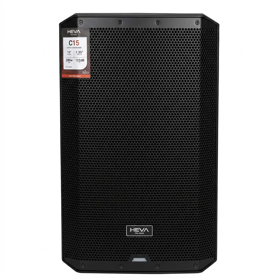 Caja activa Heva Pro Audio C15 280W de 15