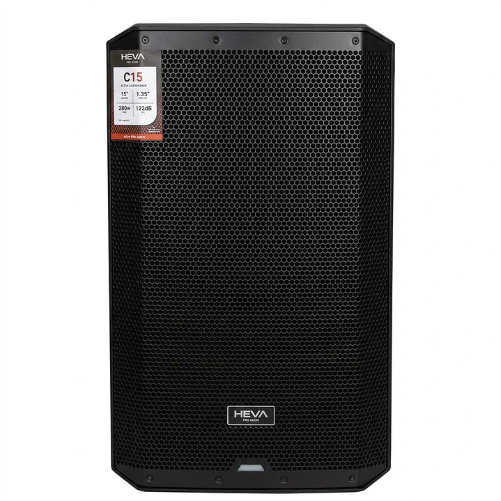 Caja activa Heva Pro Audio C15 280W de 15