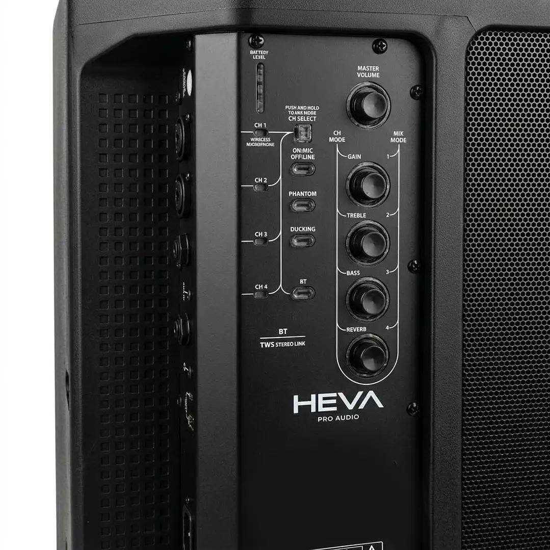 Caja activa Heva Pro Audio 80W de 8