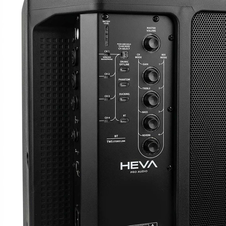  Caja activa Heva Pro Audio 80W de 8
