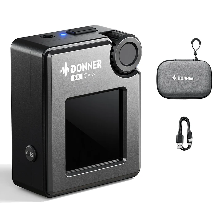 Sistema de monitorización Donner CV-3 intraaural inalámbrico  9