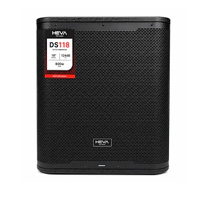 Sub bajo activo Heva Pro Audio 800W de 18