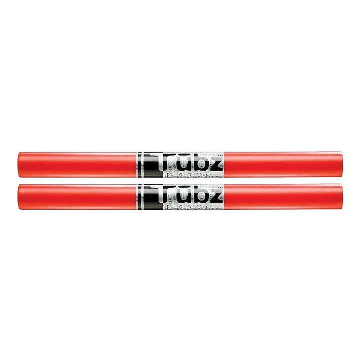 Baquetas tubo plástico Promark TUBZ color rojo  3